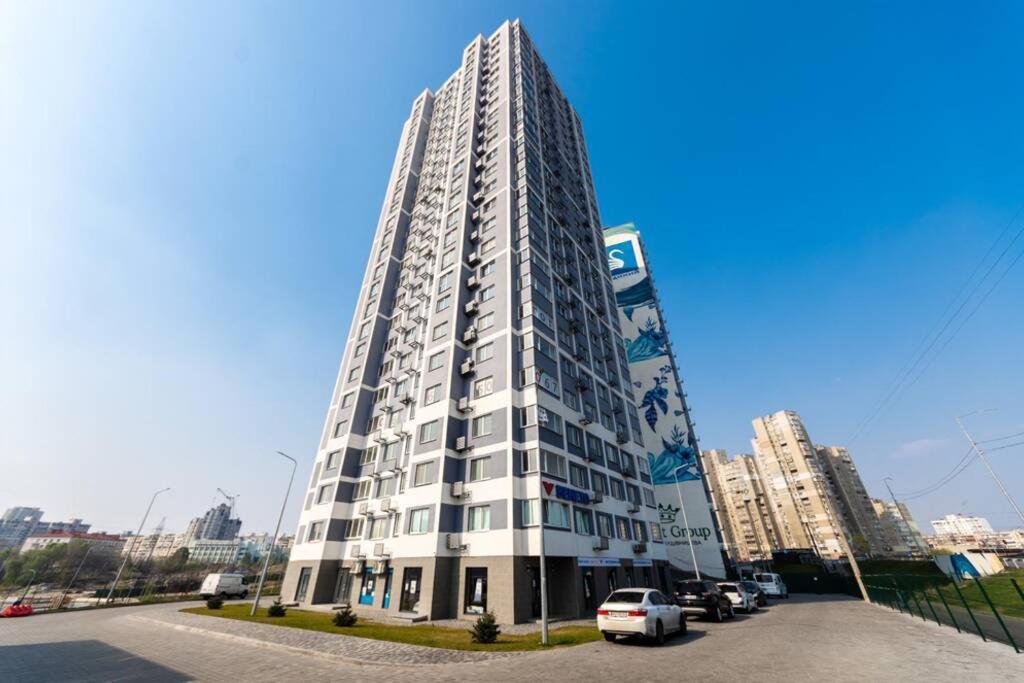 Квартира Люкс В Жк Лебединый, Ул. Ревуцкого 40 Г Kiev Exterior foto